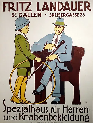 Beispiel Plakat - René Horber, Kunsthandel